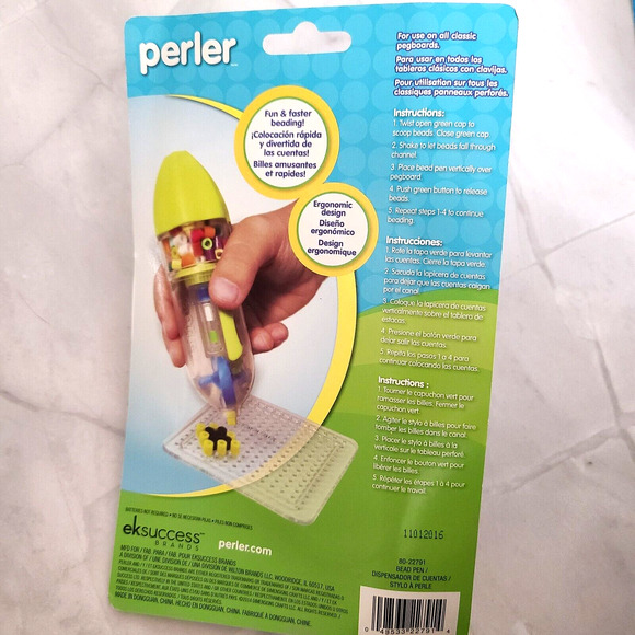 Perler Beads Pen Dispenser and Bead Sweeper Set - New - Picture 3 of 7